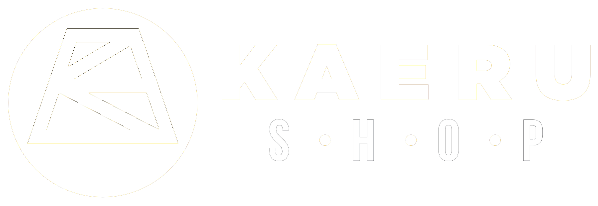 KAERU SHOP Logo white